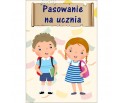 ZAKŁADKA DO KSIĄŻKI ZESZYTU PREZENT PASOWANIE NA UCZNIA SZKOŁA KLASA DZIECI