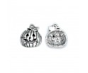 Zawieszka CHARMS Dynia 18x16mm Metal 2szt